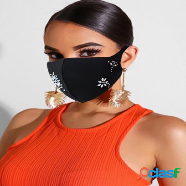 Decoração de mulheres Máscara para o rosto de moda de