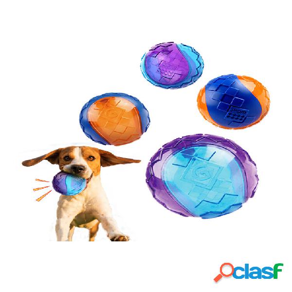 Dog Chew Toy Ball Bola de Dentes Inflável Grind de