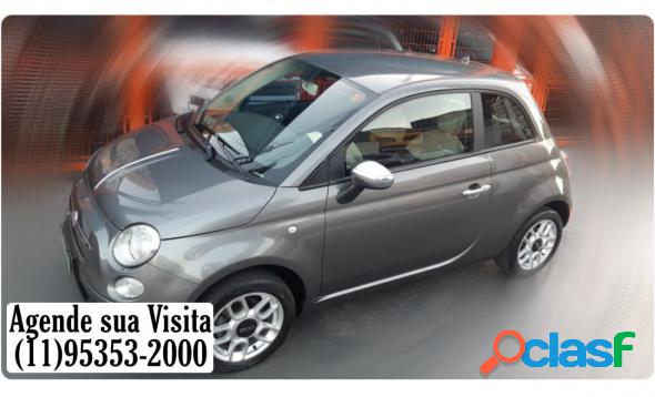 FIAT 500 CULT 1.4 FLEX 8V EVO MEC. CINZA 2012 1.4 FLEX