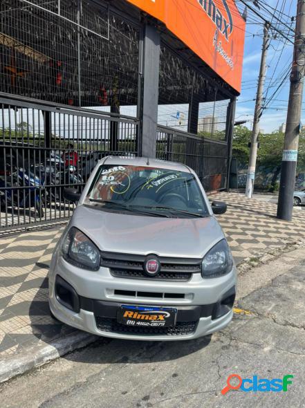 FIAT UNO DRIVE 1.0 FLEX 6V 5P PRATA 2018 1.0 FLEX