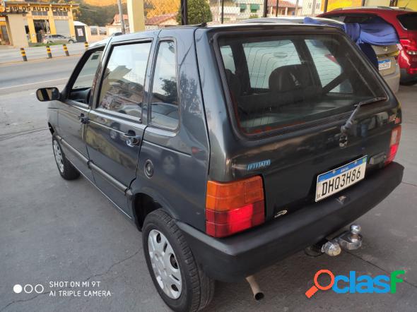 FIAT UNO MILLE 1.0 FIRE F.FLEX ECONOMY 4P CINZA 2003 1.0