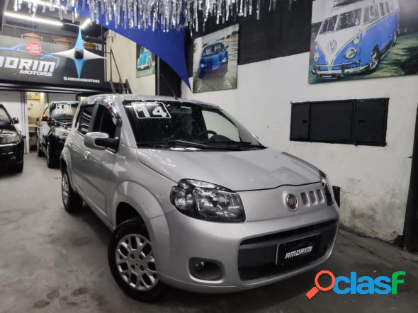 FIAT UNO VIVACE CELEB. 1.0 EVO F.FLEX 8V 5P PRATA 2014 1.0