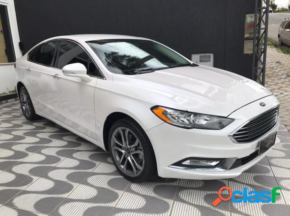 FORD FUSION SEL 2.0 ECOBO. 16V 248CV AUT. BRANCO 2017 2.0