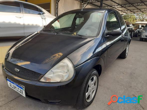 FORD KA GL 1.0I ZETEC ROCAM PRETO 2005 1.0 GASOLINA