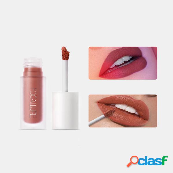Gloss labial fosco fosco 8 cores à prova d'água
