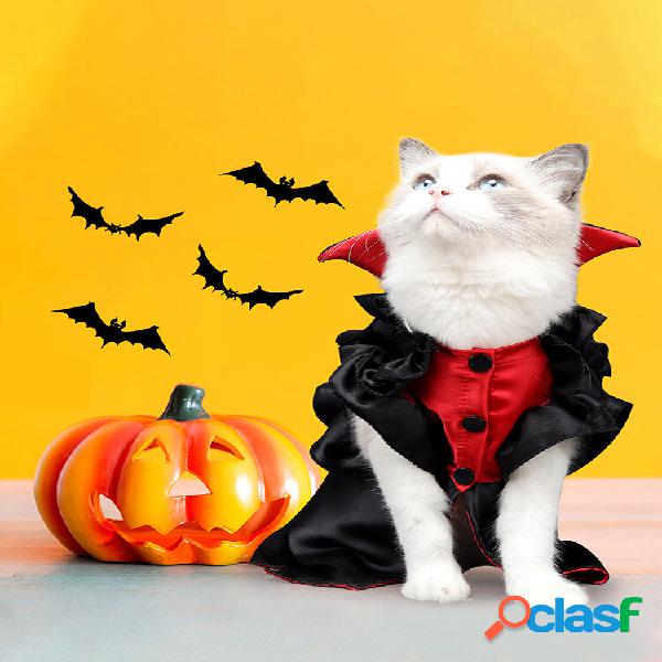 Halloween Pet Vampire Transform Into Cat Simulation Spoof