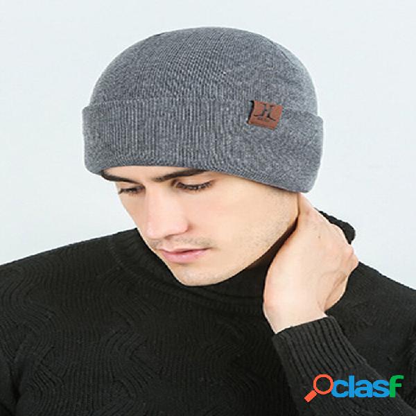 Homens Quente Engrossar Ao Ar Livre Inverno Orelha Gorro