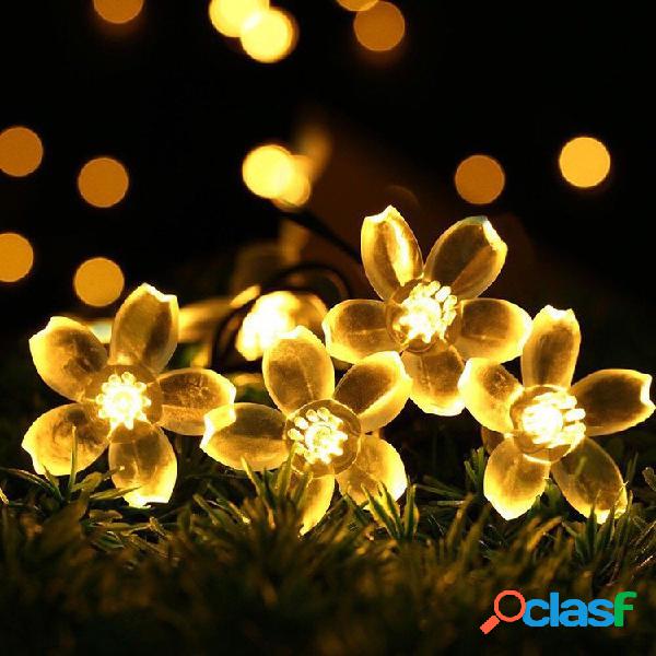 KCASA 5M 50 LED Sakura Flower String Lights LED Fairy Lights