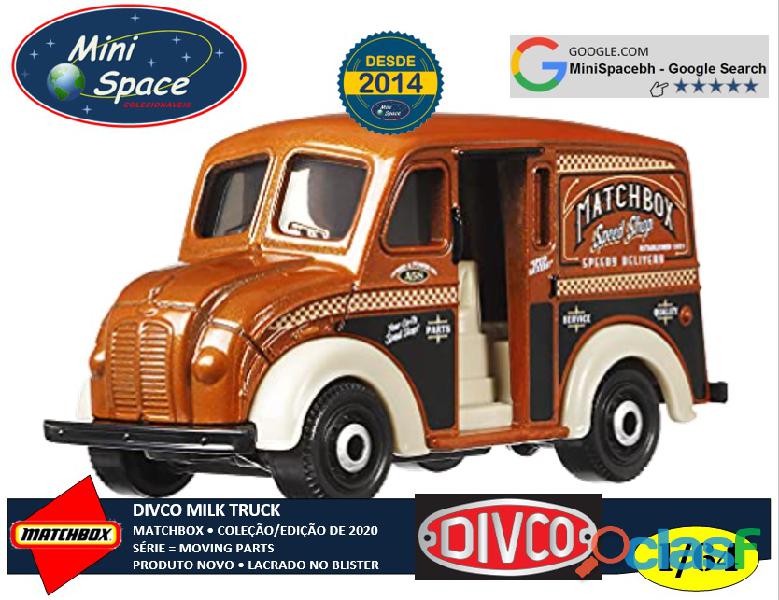 Matchbox Divco Milk Truck cor Marrom 1/64