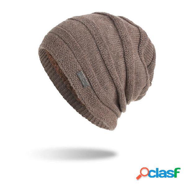 Nova Plus Cap horizontal de ferro Cap Cap Knitted Sweater