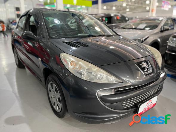 PEUGEOT 207 XR 1.4 FLEX 8V 5P CINZA 2012 1.4 FLEX