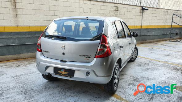 RENAULT SANDERO EXPRESSION HI-FLEX 1.0 16V 5P PRATA 2010 1.0