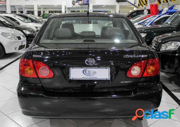 TOYOTA COROLLA SE-G 1.81.8 FLEX 16V AUT. PRETO 2004 1.8