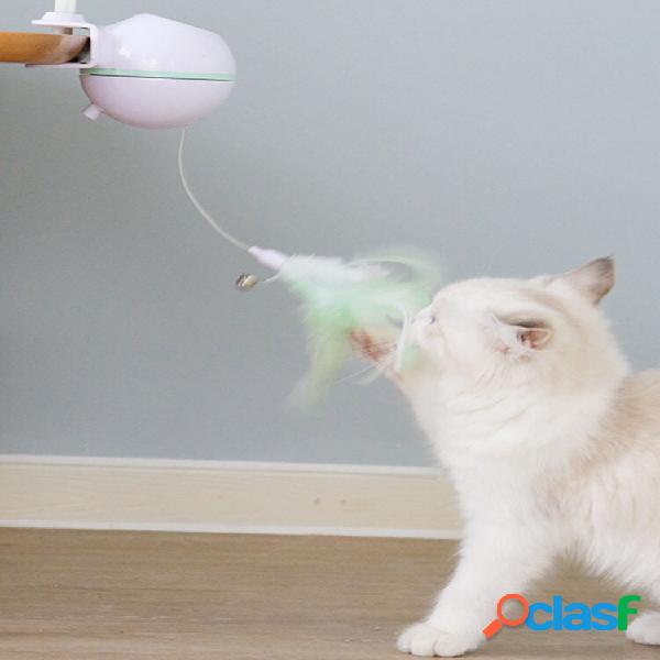 USB Electric Pet Toy Cat LED Laser Gato engraçado Varanda