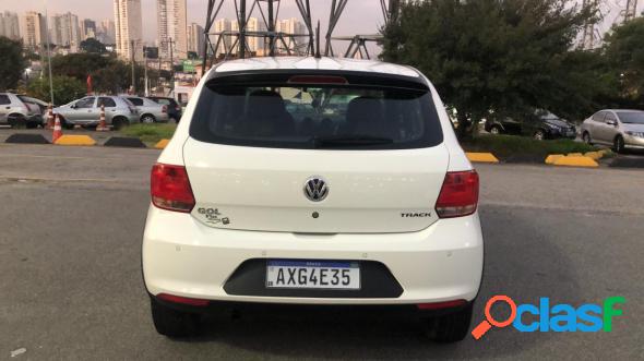 VOLKSWAGEN GOL TRACK 1.0 MI TOTAL FLEX 8V 4P BRANCO 2014 1.0