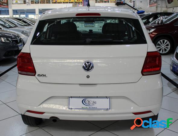 VOLKSWAGEN GOL TRENDLINE 1.0 T.FLEX 12V 5P BRANCO 2017 1.0