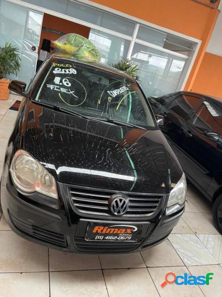 VOLKSWAGEN POLO SEDAN 1.6 MI TOTAL FLEX 8V 4P PRETO 2009 1.6