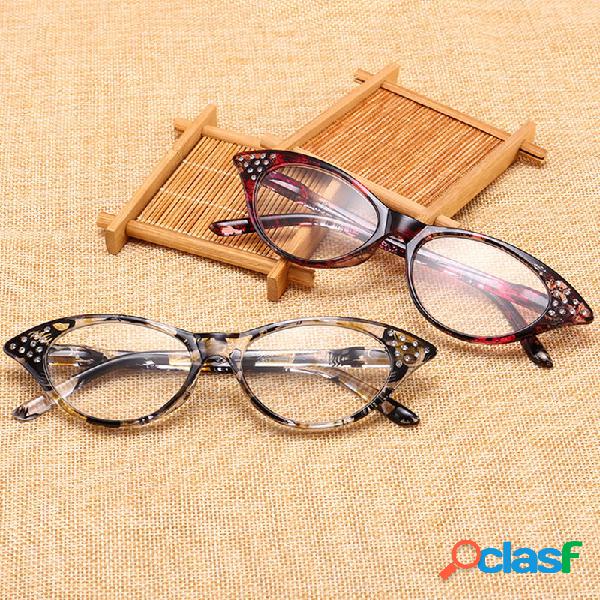 Óculos de Leitura de Olho de Gato Moda Full Frame Óculos