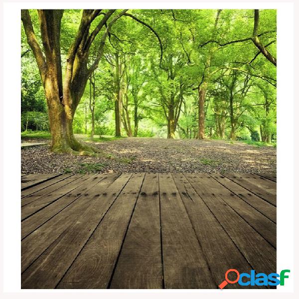 3x5FT Forest Scenery Vinil Fotografia Backdrop Background