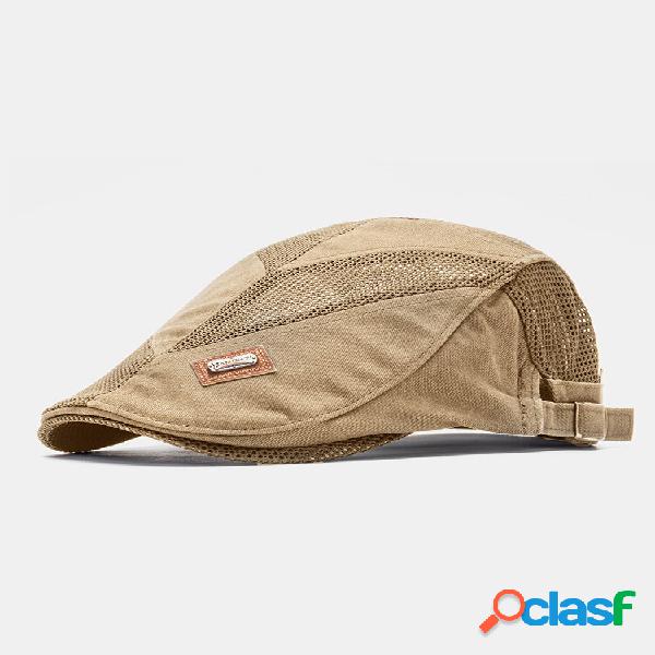 Collrown Men Malha Respirável Casual Outdoor Guarda-sol