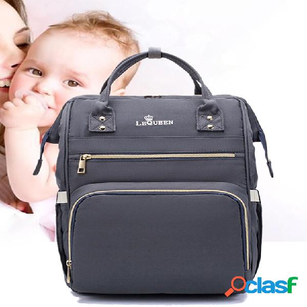 Mãe e bebê Bolsa Oxford pano de armazenamento de ombro
