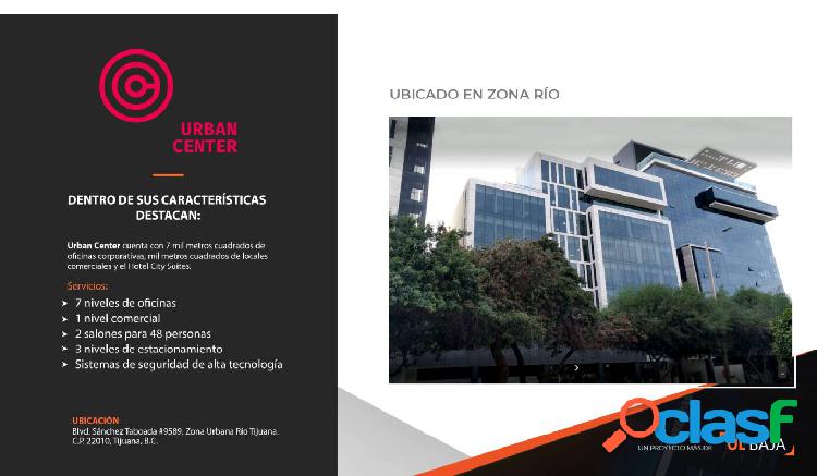 OFICINAS EN RENTA EN TORRE URBAN CENTER EN TIJUANA