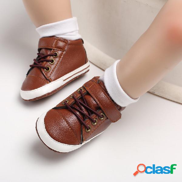 Sapatos de bebê infantil antideslizantes Soft Gancho