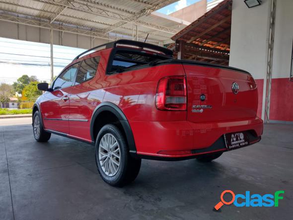 VOLKSWAGEN SAVEIRO HIGHLINE 1.6 T. FLEX 8V CD VERMELHO 2018