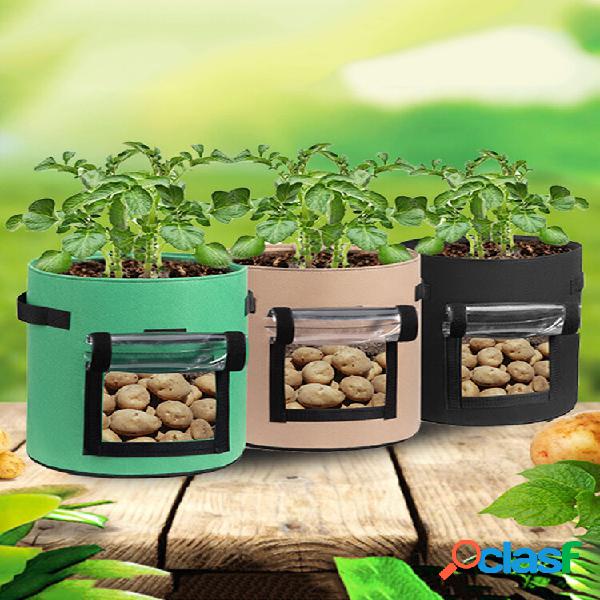 1Pc Potato Growing Bolsa Balde Casa Jardim Potato Potato