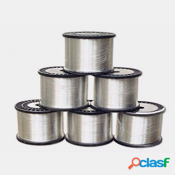 1m / 40 polegadas DIY 900 925 Sterling Silver Fio Joias Bead