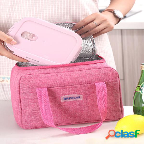 Almoço Portátil de 1 Peça Bolsa Alumínio Térmico de