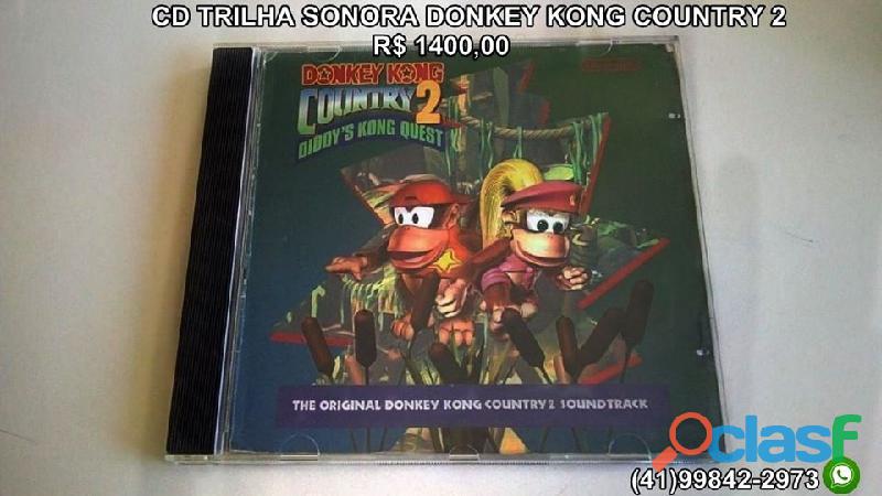 Cd Trilha Sonora Donkey Kong Country 2 (leia Descrição)