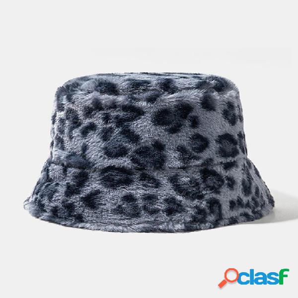 Coelho feminino e masculino Cabelo Blend Leopard Padrão