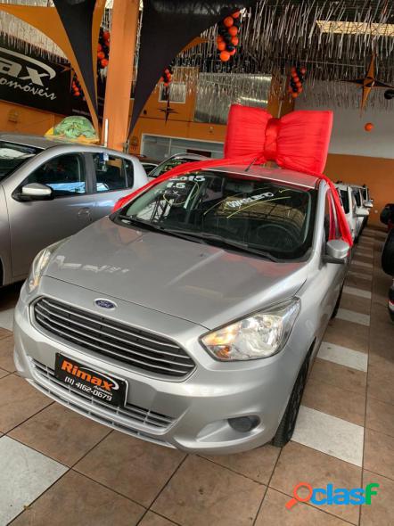 FORD KA+ SEDAN 1.5 SESE PLUS 16V FLEX 4P PRATA 2015 1.5 FLEX