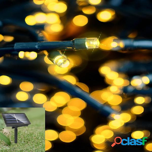 KCASA SSL-13 LED 7M 50LED Painel solar Cadeia de luz Holiday