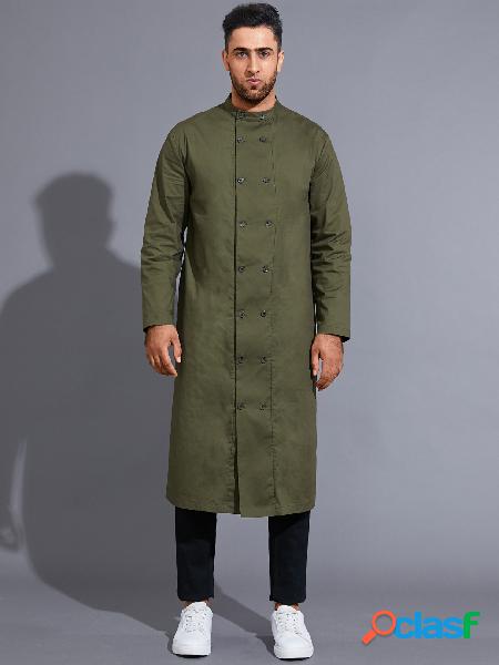 Masculino outono inverno casual estilo étnico colarinho
