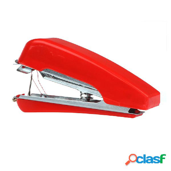 Mini máquina de costura de mão portátil e bolso de tecido