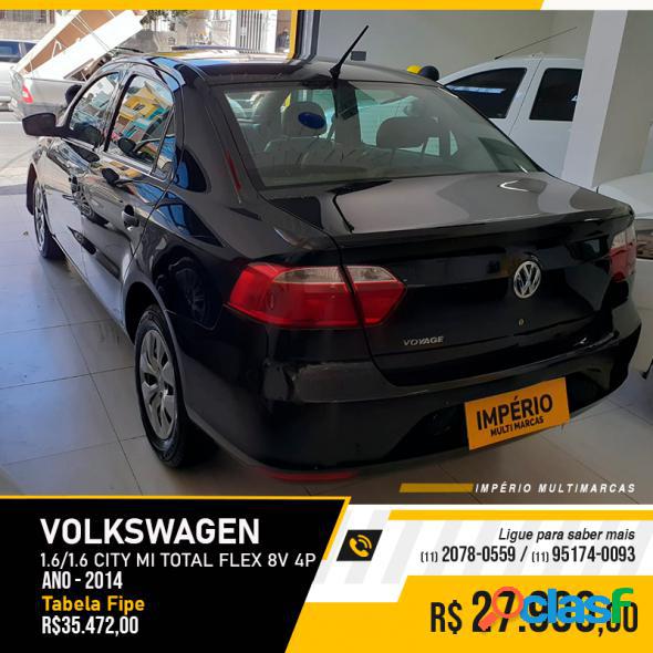 VOLKSWAGEN VOYAGE 1.61.6 CITY MI TOTAL FLEX 8V 4P PRETO 2014