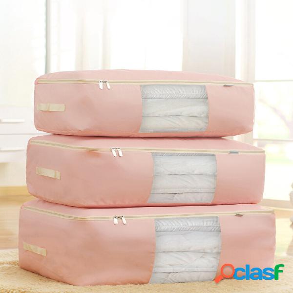 1Pc Oxford pano colcha de armazenamento Bolsa roupas grandes