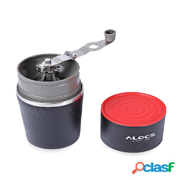 Alocs Camping Travel Coffee Grinding Machine 4 em 1 Brewed