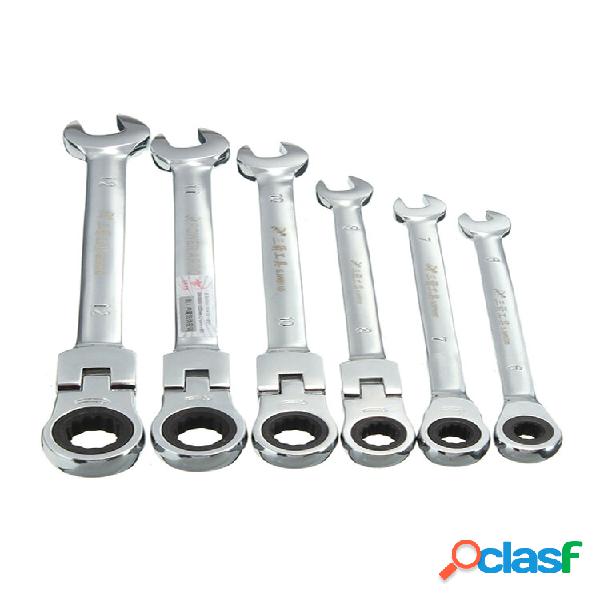 DANIU 6 pcs Conjunto de 6mm-12mm Cabeça Giratória