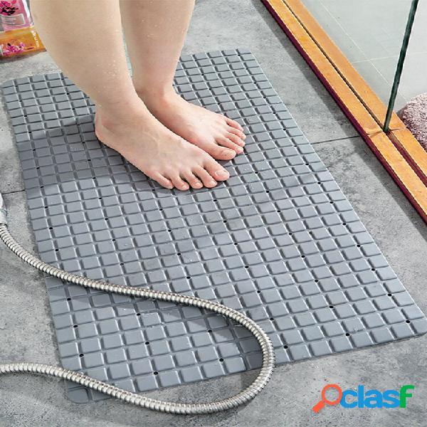 Tapete de banho simples antideslizante material de PVC