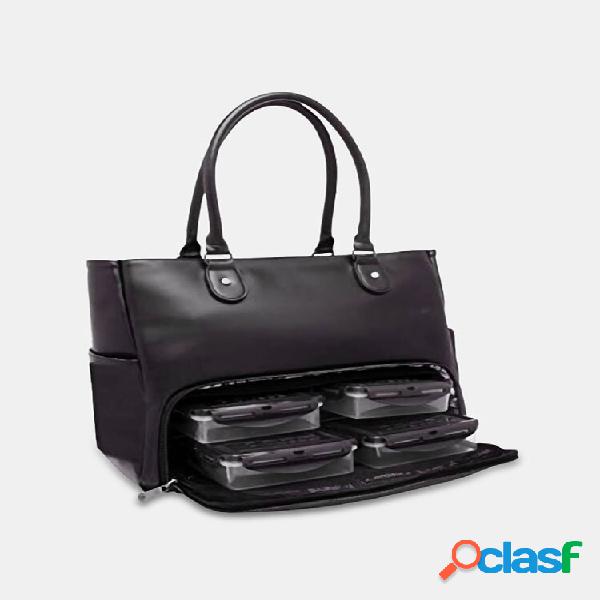 Bolsa feminina de couro de couro de ombro Bolsa Expert Renee
