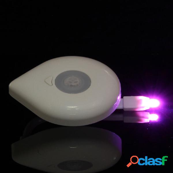 Luzes de toalete que mudam de 8 cores Luzes noturnas