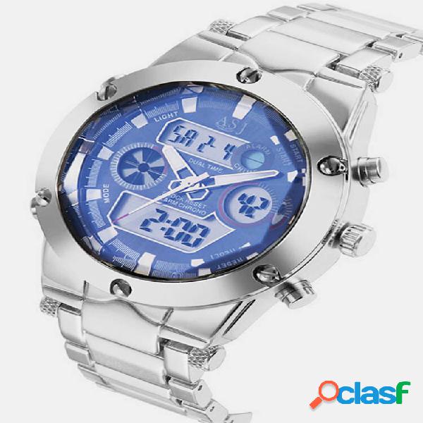 Trendy Sports Multifunction Men Watch Dive Blacklight