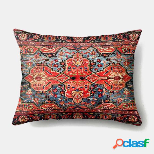 1 PC Impressão Retro Marroquina Fronha Decoração de Casa