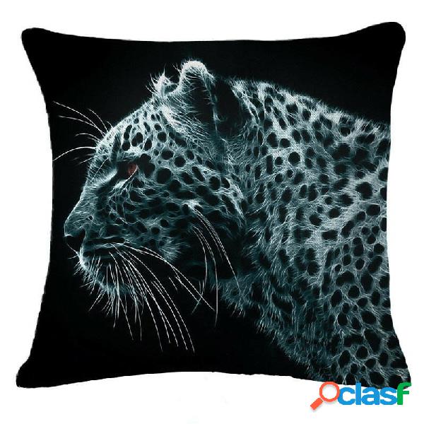 45x45cm Decoração para Casa Preto Animais de