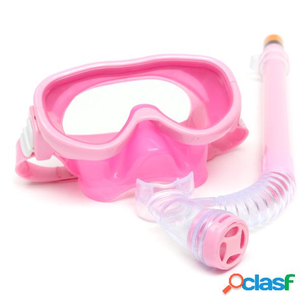 Conjunto de óculos de mergulho profissional infantil