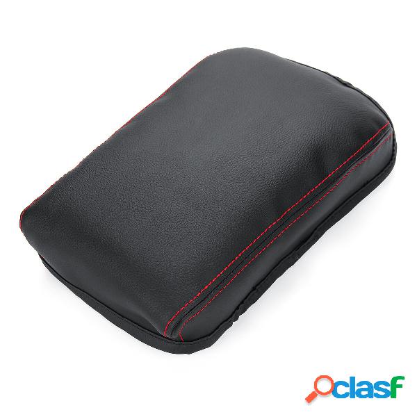 Couro PU Console central do carro Apoio de braço Descanso