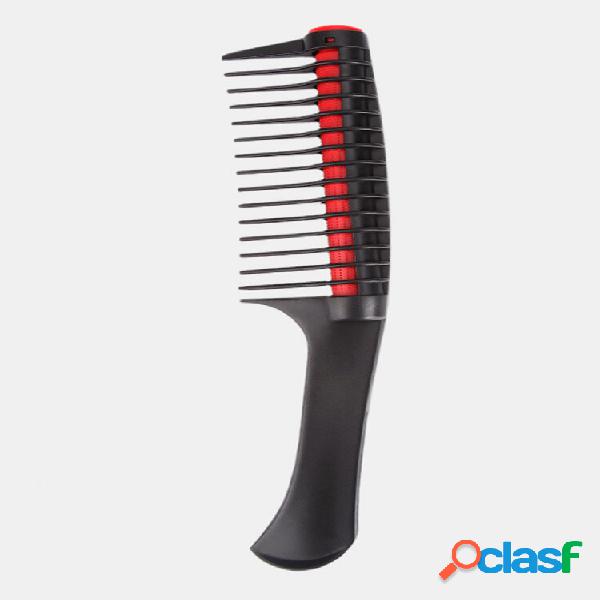 Garfo anti-nó de pente giratório Cabelo Pente removível